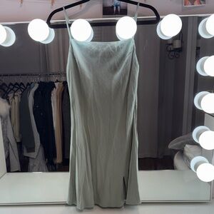 Thatssofetch Sage Green Mini Dress Whitney Spaghetti Strap Version 8